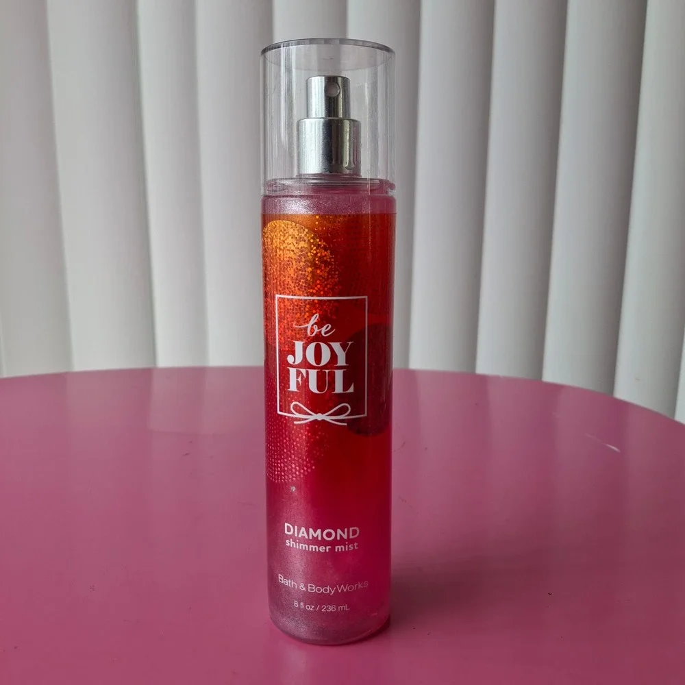 Bath & Body Works BE JOYFUL Diamond Shimmer Mist 8 oz Discontinued